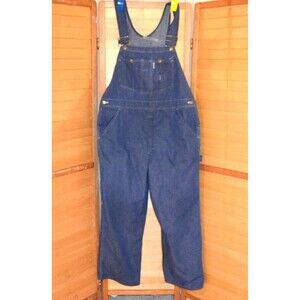 Vintage Overalls Bibbs Original Farmer Unisex Hipster Country Peasant Festival